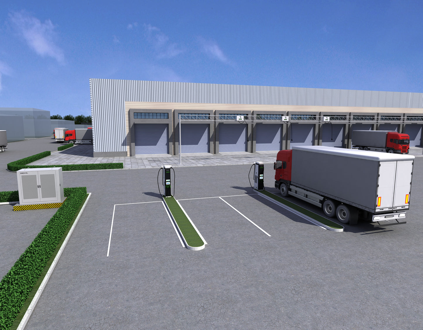 DC FAST Ladestation 1280kW – Hochleistungs-Gleichstromladestation