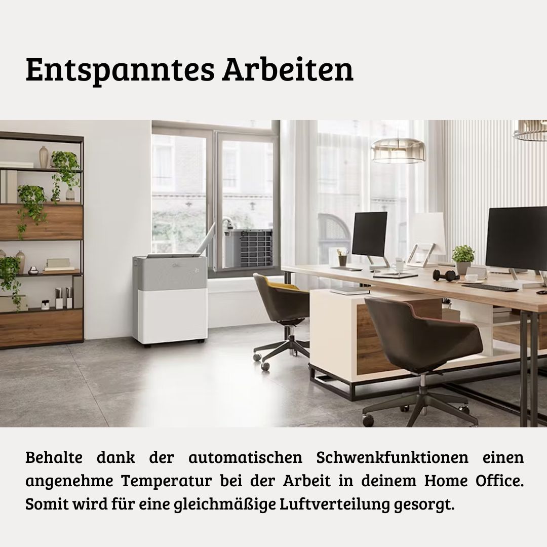 Midea PortaSplit mobiles Split Klimagerät Wärmepumpe 3,5 kW A++