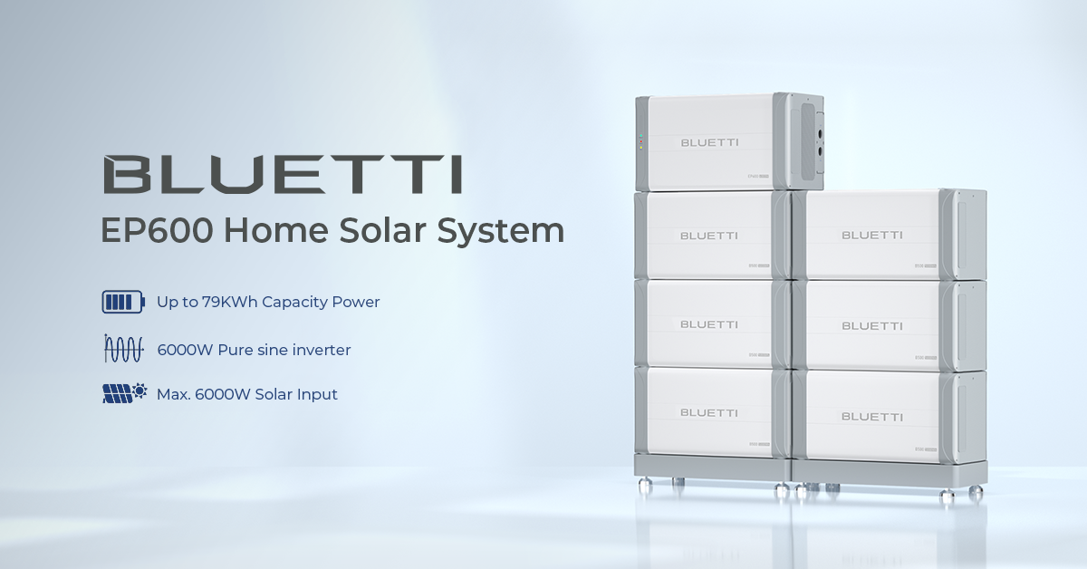 Speicher Komplettset | Bluetti Hybridwechselrichter 6 kW + Stromspeicher 10 kWh