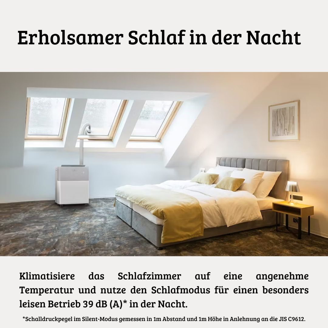Midea PortaSplit mobiles Split Klimagerät Wärmepumpe 3,5 kW A++