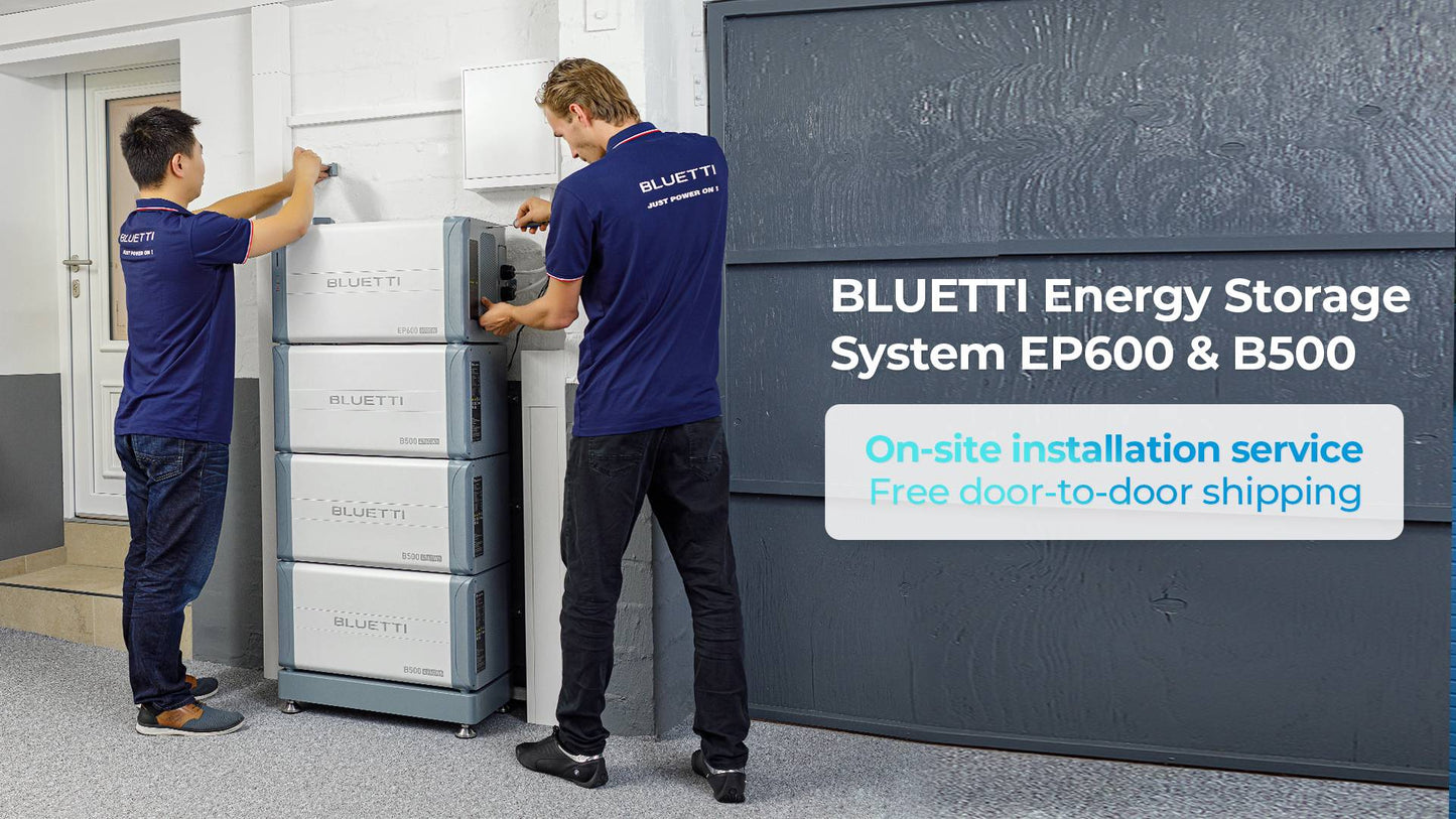 Speicher Komplettset | Bluetti Hybridwechselrichter 6 kW + Stromspeicher 10 kWh