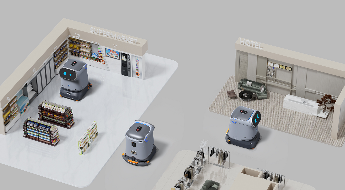 C40 – Professioneller 4-in-1 Reinigungsroboter für kleine bis mittelgroße Flächen