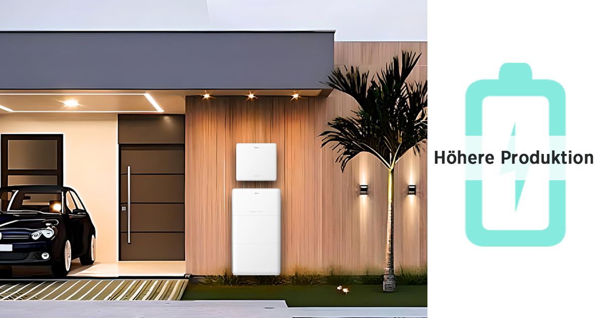 Midea MHELIOS Heim-Energiespeichersystem 10 kW+5/10/15/20 kWh