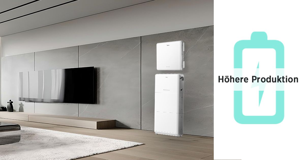 Midea MHELIOS Heim-Energiespeichersystem 10 kW+5/10/15/20 kWh