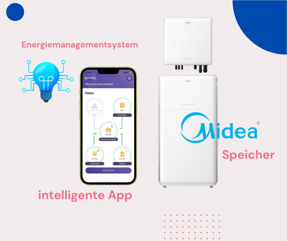 Midea MHELIOS Heim-Energiespeichersystem 10 kW+5/10/15/20 kWh