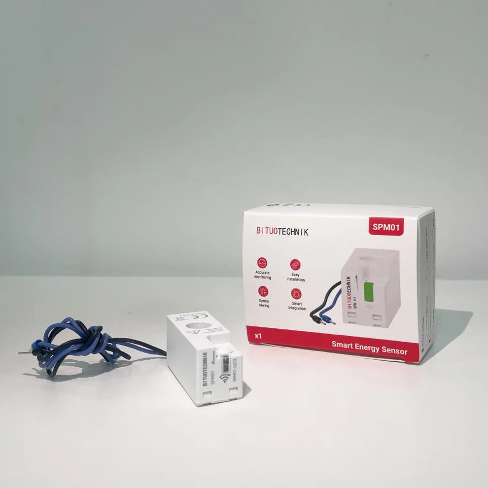 SPM01 Energy Meter / Energiemessgerät (1P+N, 63 A, Tuya Wi-Fi & Modbus/Zigbee)