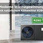 Luft-Wasser-Wärmepumpe von Midea M Thermal Arctic R290 4-16kW|BAFA-Liste-förderfähig