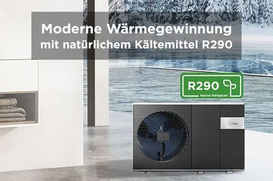 Luft-Wasser-Wärmepumpe von Midea M Thermal Arctic R290 4-16kW|BAFA-Liste-förderfähig