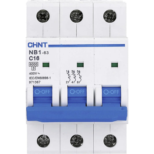 Chint NB1L-63 Leitungsschutzschalter 3polig B16/20/25/32A 6kA