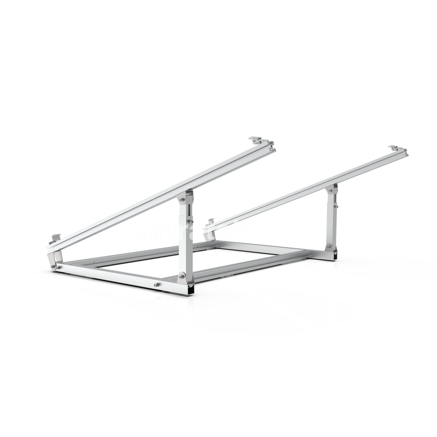 Entratek Flat M|Balkonkraftwerk 800W/880Wp Komplettset|EZ1-M&Glas-Glas Suntech 440