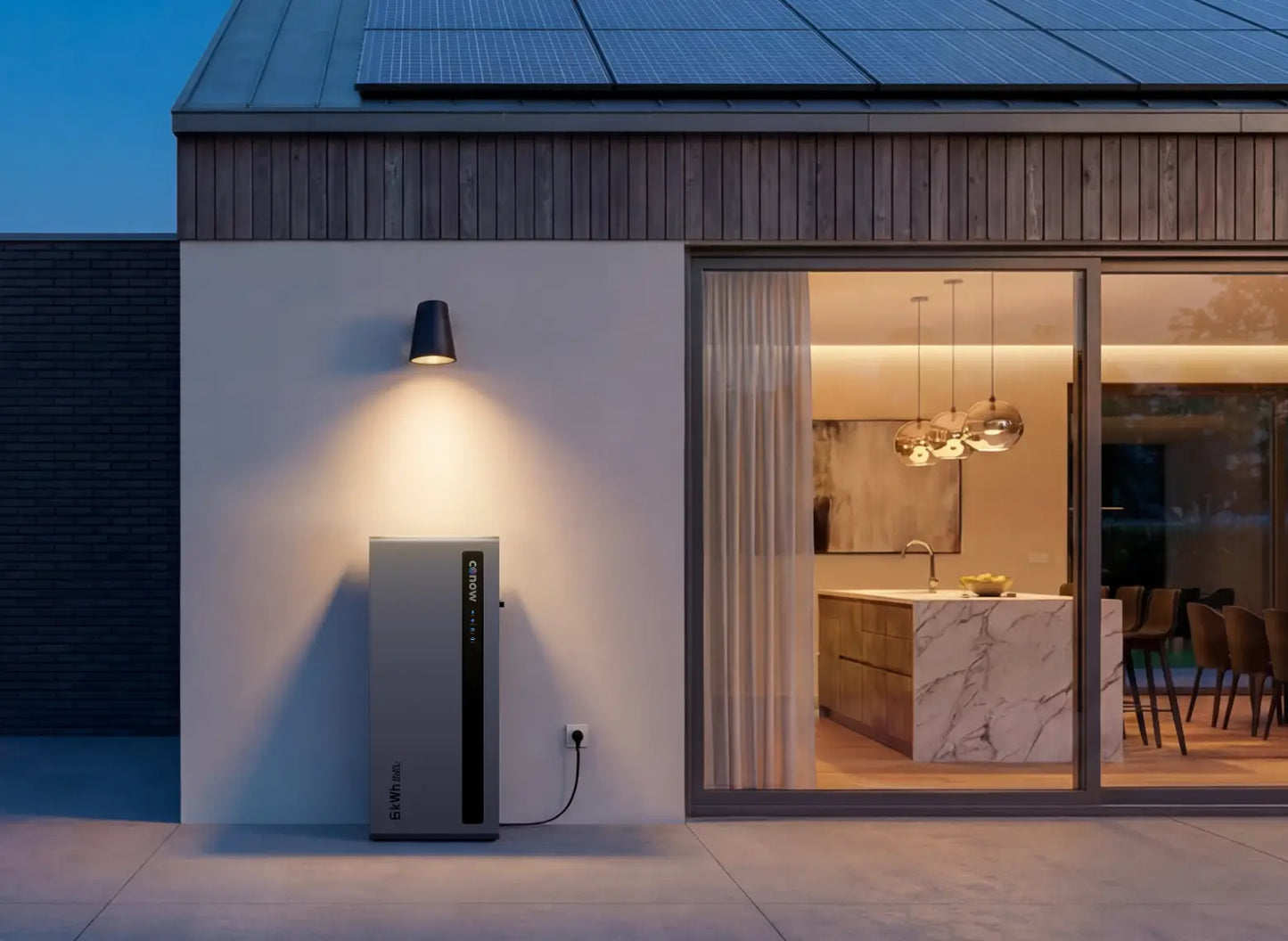 6 kWh Conow Atlas 6000 AC-gekoppelter Heimspeicher