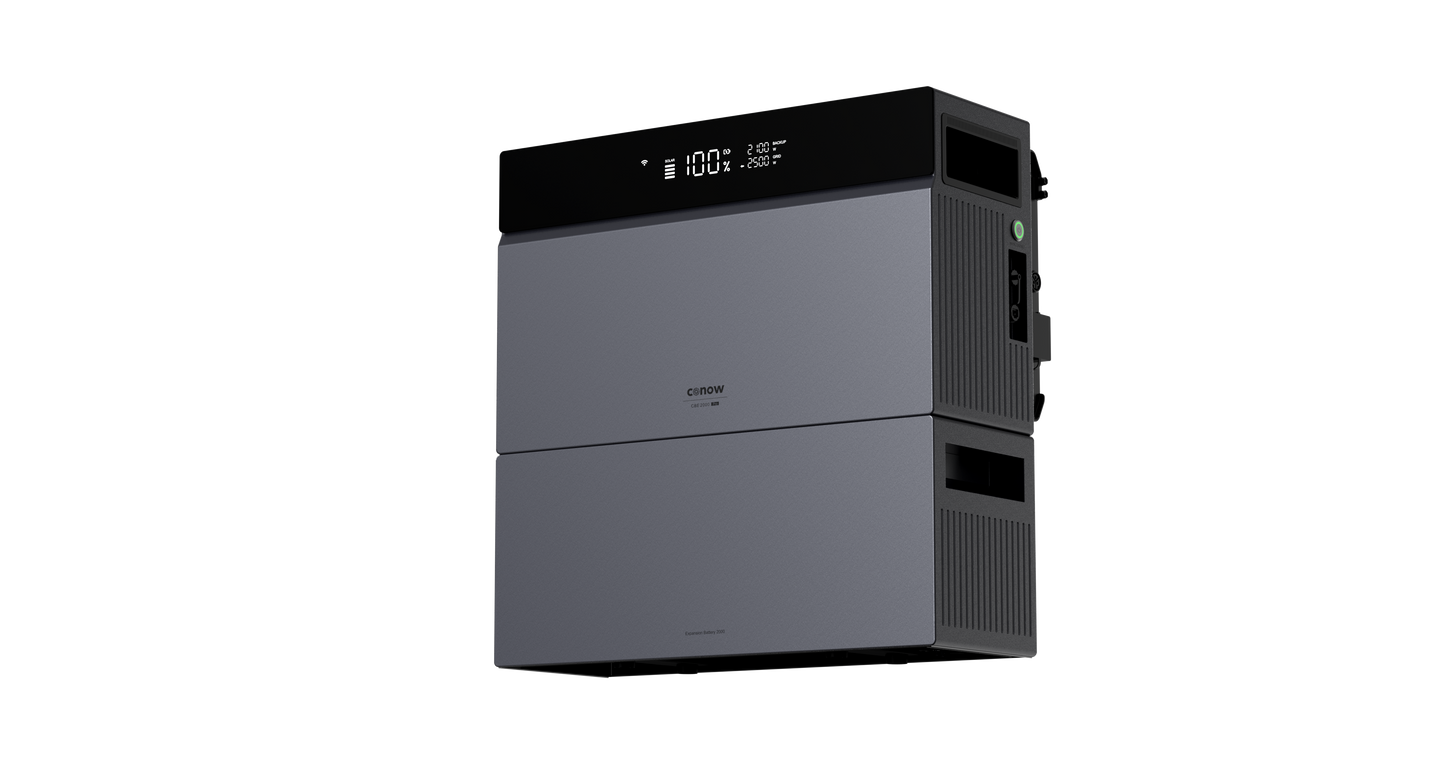 CBE2000 Pro Balkonkraftwerk Speicher 2 kWh & 2 kWh Set mit Smart Meter