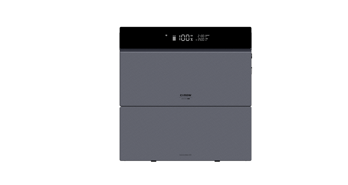 CBE2000 Pro Balkonkraftwerk Speicher 2 kWh & 2 kWh Set mit Smart Meter