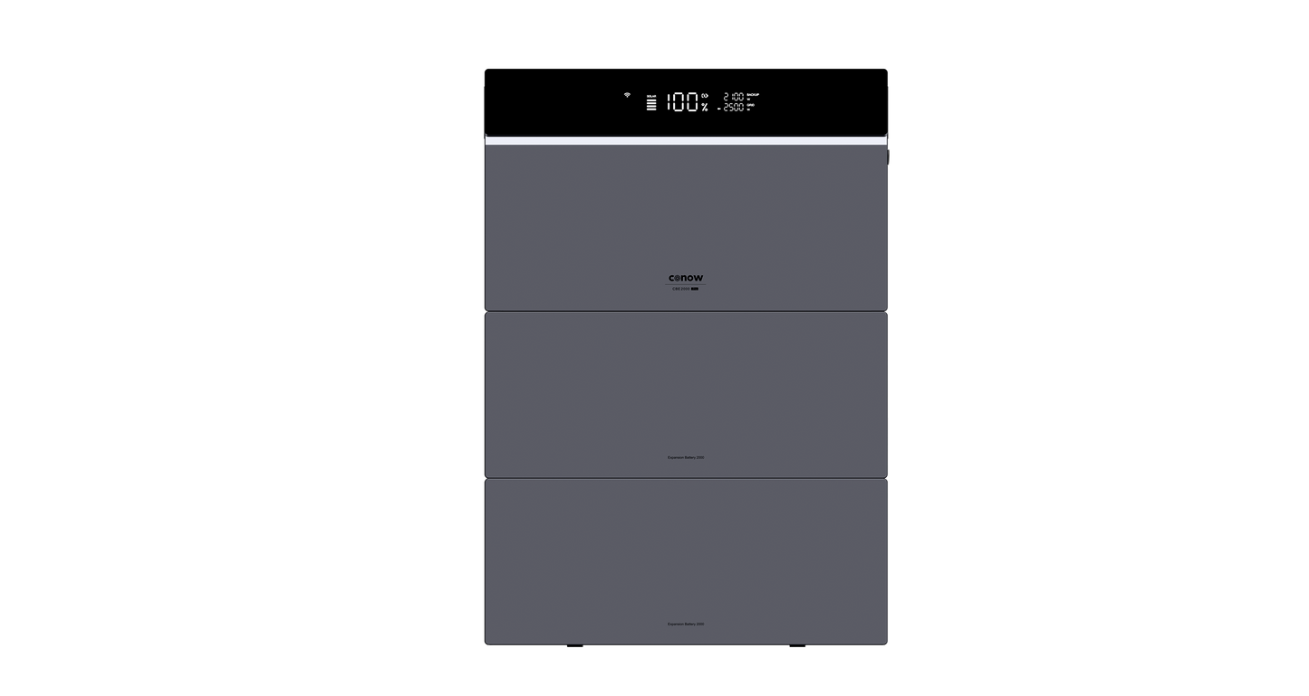 CBE 2000 Pro – 2kWh Intelligenter All-in-One Energiespeicher für Balkonkraftwerk, PV & Notstrom