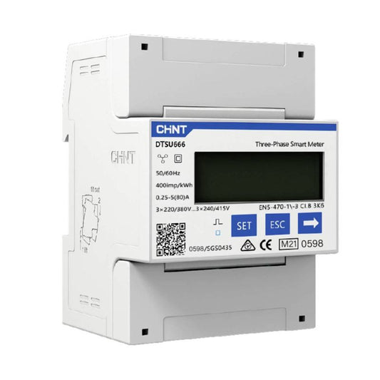 Midea Dreiphasen-Smartmeter DTSU 666– Präzise Energieerfassung für professionelle Anwendungen