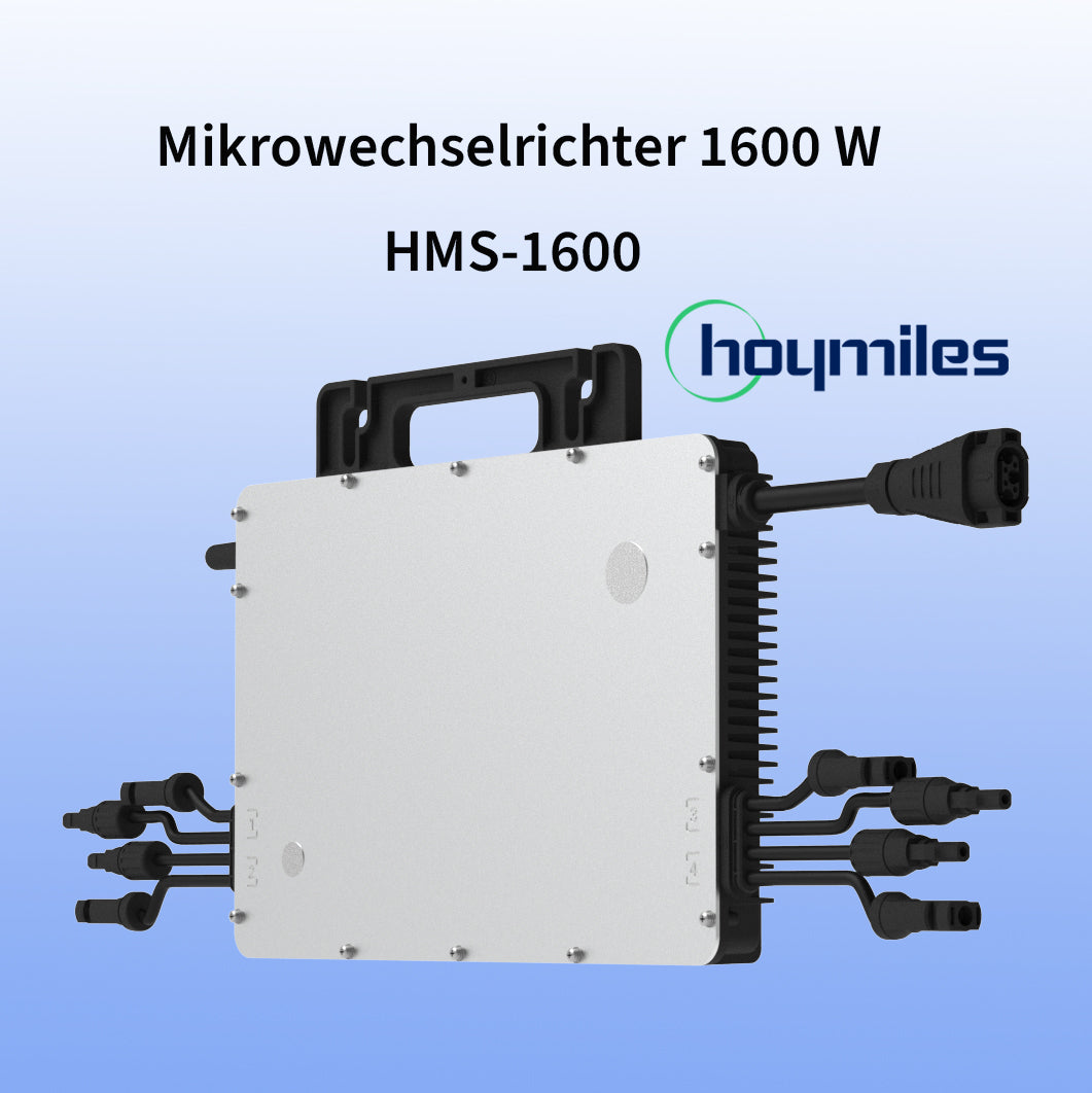 Hoymiles HMS-1600(14 A) Solar Mikrowechselrichter für 4 PV Module drosselbar auf 600 W / 800 W