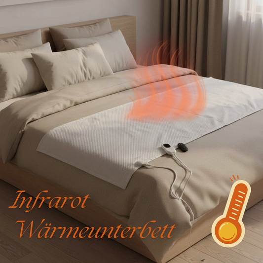 24V Infrarot-Wärmeunterbett |smarte Wi-Fi-Steuerung |Timer 1–12h|Kindersicherung