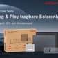 Goodwe Suncake – Das ultraleichte, flexible Entratek Balkonkraftwerk 820Wp/800W für maximale Freiheit