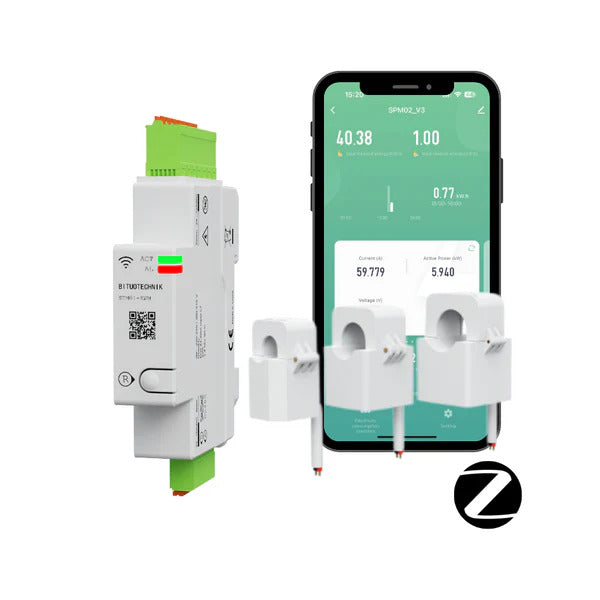 SDM01/TWM Energy Meter / Energiemessgerät (3P+N, 120 A, Tuya Wi-Fi & Modbus)