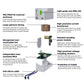 SPM01 Energy Meter / Energiemessgerät (1P+N, 63 A, Tuya Wi-Fi & Modbus/Zigbee)
