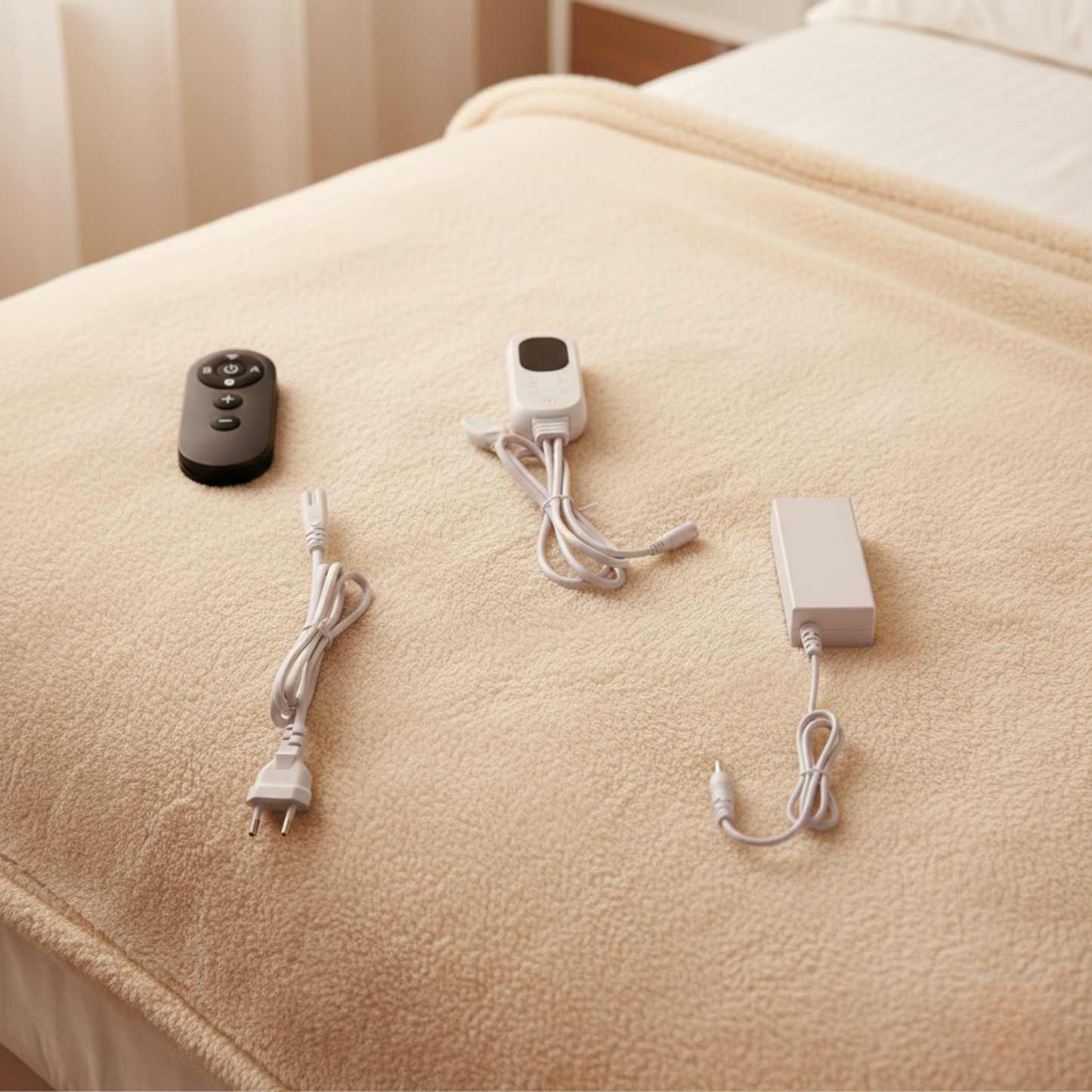 24V Infrarot-Wärmeunterbett |smarte Wi-Fi-Steuerung |Timer 1–12h|Kindersicherung