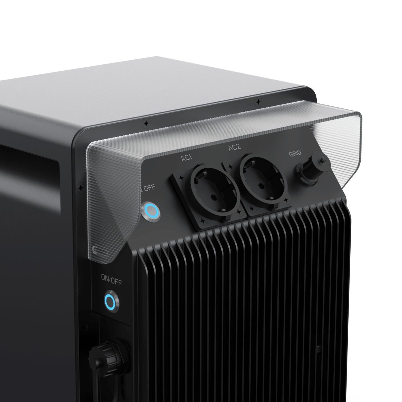conow Lyra 2500 AC Balkonkraftwerk Speicher – 2560Wh, 1500W bidirektionaler Wechselrichter, Notstrom